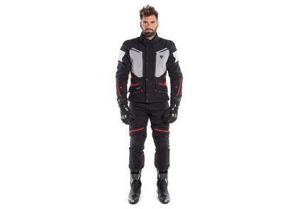 DAINESE CARVE MASTER 2 GORE-TEX JACKET BLACK GREY RED