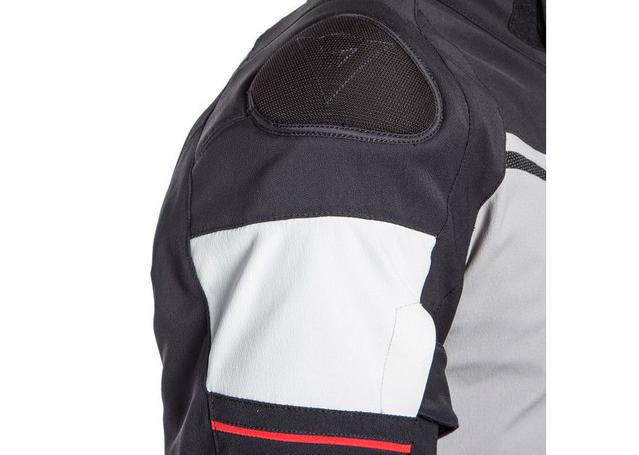 DAINESE CARVE MASTER 2 GORE-TEX JACKET BLACK GREY RED