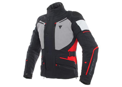DAINESE CARVE MASTER 2 GORE-TEX JACKET BLACK GREY RED