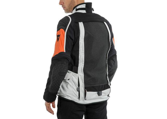 DAINESE D-EXPLORER 2 GORE-TEX JACKET GLACIER-GRY BLUE RED BLACK