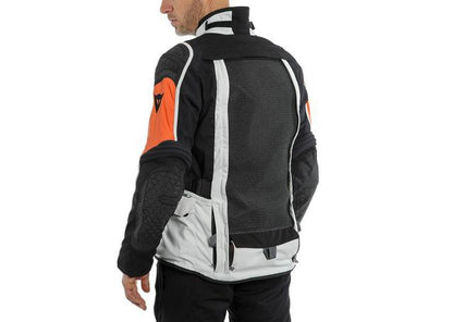 DAINESE D-EXPLORER 2 GORE-TEX JACKET GLACIER-GRY BLUE RED BLACK