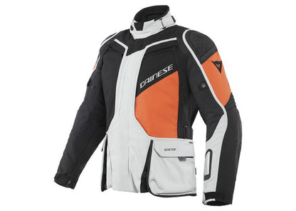 DAINESE D-EXPLORER 2 GORE-TEX JACKET GLACIER-GRY BLUE RED BLACK