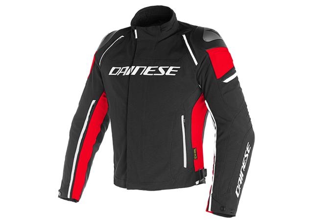 DAINESE SUPER RIDER D-DRY JACKET BLACK FLURO RED – Highside Shop