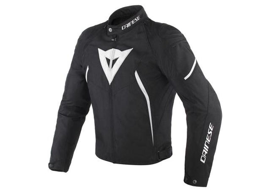 DAINESE AVRO D2 TEXTILE JACKET BLACK WHITE