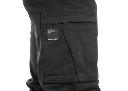 DAINESE COMBAT TEXTILE PANTS BLACK