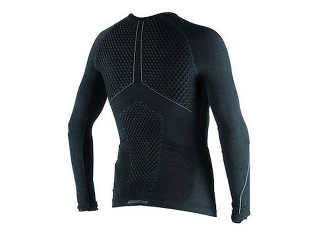 DAINESE D-CORE THERMO TEE LS BLACK ANTHRACITE