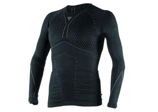 DAINESE D-CORE THERMO TEE LS BLACK ANTHRACITE