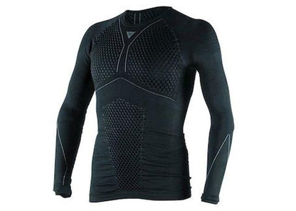 DAINESE D-CORE THERMO TEE LS BLACK ANTHRACITE