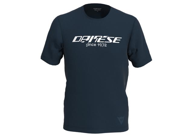 DAINESE CASUAL PADDOCK LONG T-SHIRT BLACK WHITE