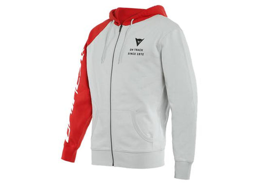DAINESE PADDOCK HOODIE GREY RED