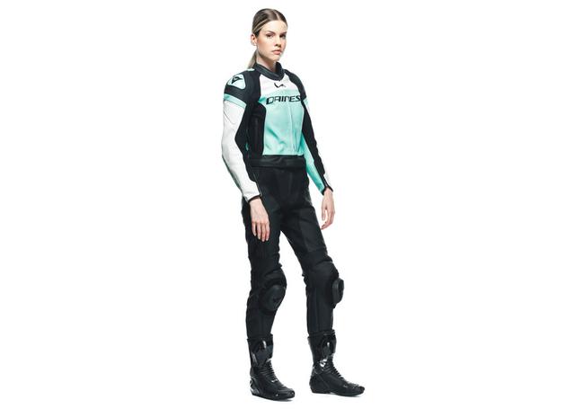 DAINESE MIRAGE LADY 2PC SUIT AQUA BLACK
