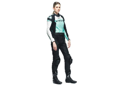 DAINESE MIRAGE LADY 2PC SUIT AQUA BLACK