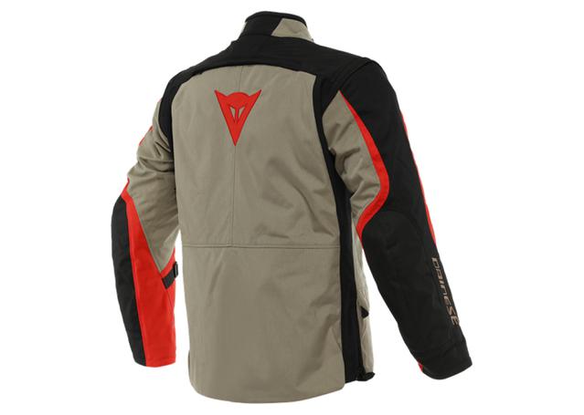 DAINESE ALLIGATOR TEXTILE JACKET BLACK RED