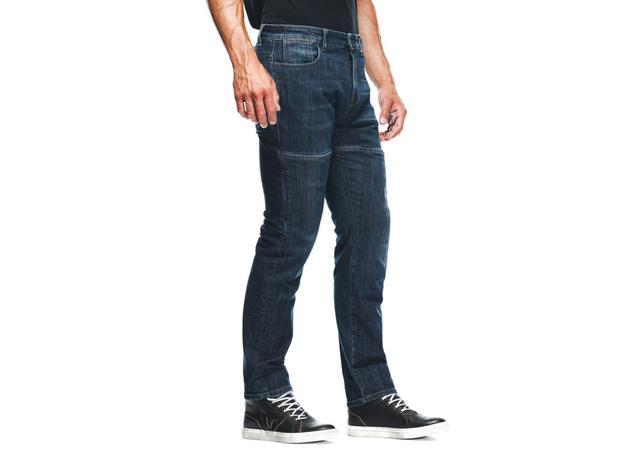 DAINESE DENIM BLAST REG TEXTILE PANTS DARK BLUE