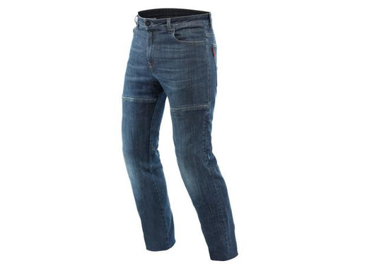 DAINESE DENIM BLAST REG TEXTILE PANTS DARK BLUE