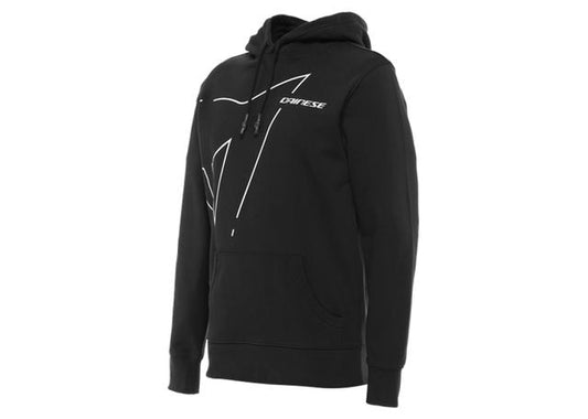DAINESE OUTLINE HOODIE BLACK GREY