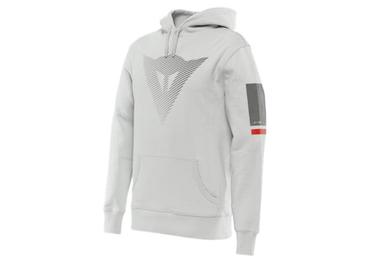DAINESE FADE HOODIE GREY RED
