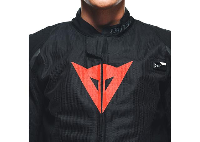 DAINESE D-AIR SMART JACKET LS SPORT BLACK RED