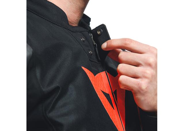 DAINESE D-AIR SMART JACKET LS SPORT BLACK RED
