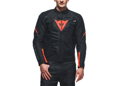 DAINESE D-AIR SMART JACKET LS SPORT BLACK RED