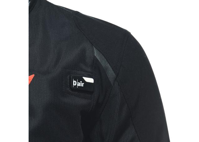 DAINESE D-AIR SMART JACKET LS SPORT BLACK RED