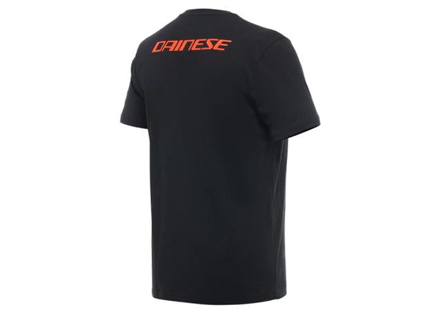 DAINESE LOGO T-SHIRT BLACK RED