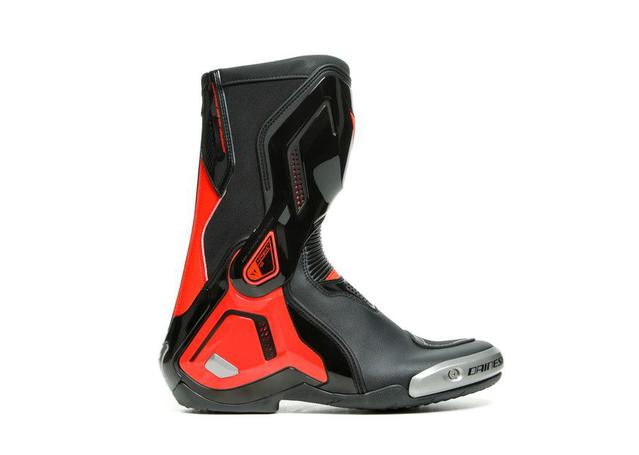 DAINESE TORQUE 3 OUT BOOTS BLACK FLURO RED