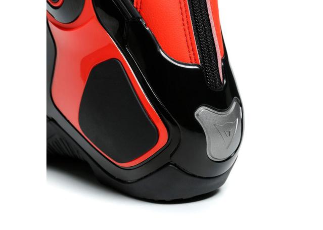 DAINESE TORQUE 3 OUT BOOTS BLACK FLURO RED