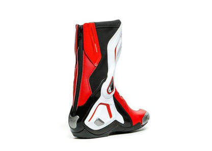 DAINESE TORQUE 3 OUT BOOTS BLACK WHITE LAVA RED