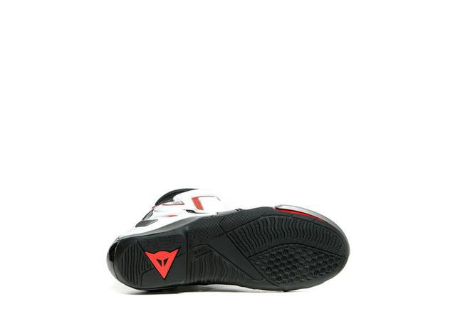 DAINESE TORQUE 3 OUT BOOTS BLACK WHITE LAVA RED
