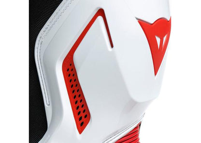 DAINESE TORQUE 3 OUT BOOTS BLACK WHITE LAVA RED