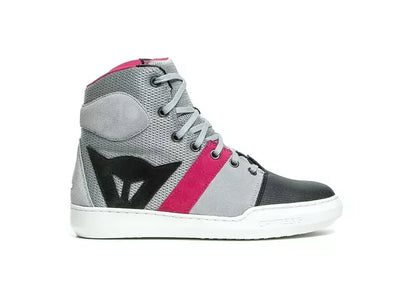 DAINESE YORK LADY D-WP SHOES GREY RED