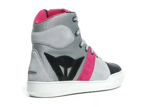 DAINESE YORK LADY D-WP SHOES GREY RED