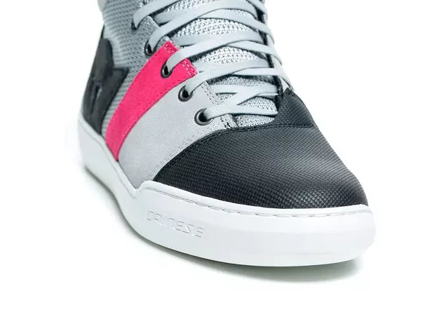 DAINESE YORK LADY D-WP SHOES GREY RED