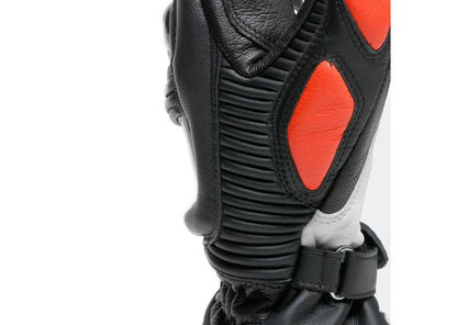 DAINESE DRUID 3 GLOVES BLACK FLURO RED