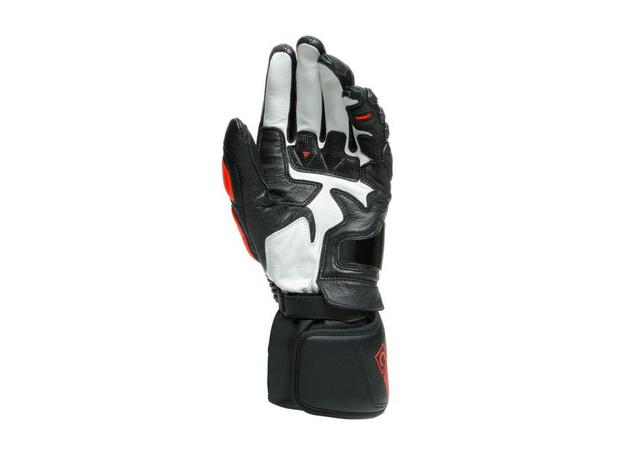 DAINESE DRUID 3 GLOVES BLACK FLURO RED