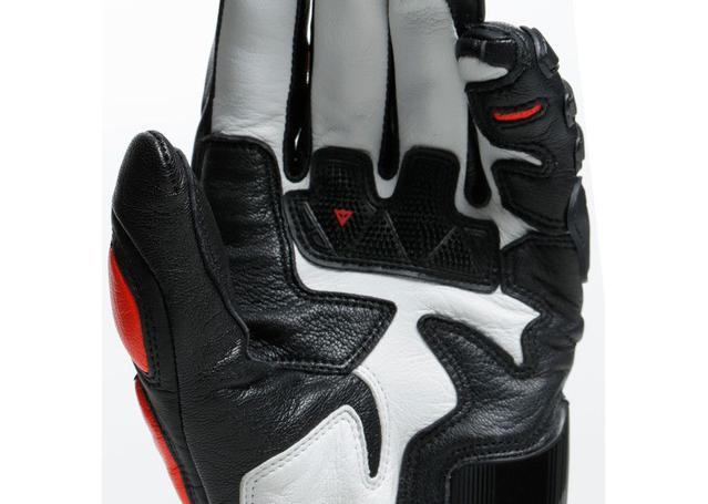 DAINESE DRUID 3 GLOVES BLACK FLURO RED