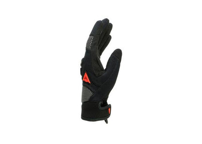 DAINESE VR46 CURB SHORT GLOVES BLACK ANTHRACITE FLURO YELLOW