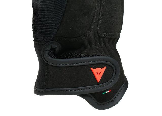 DAINESE VR46 CURB SHORT GLOVES BLACK ANTHRACITE FLURO YELLOW