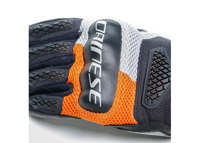 DAINESE D-EXPLORER 2 GLOVES GREY ORANGE BLACK