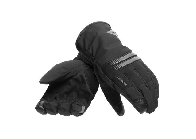 DAINESE PLAZA 3 D-DRY GLOVES BLACK GREY