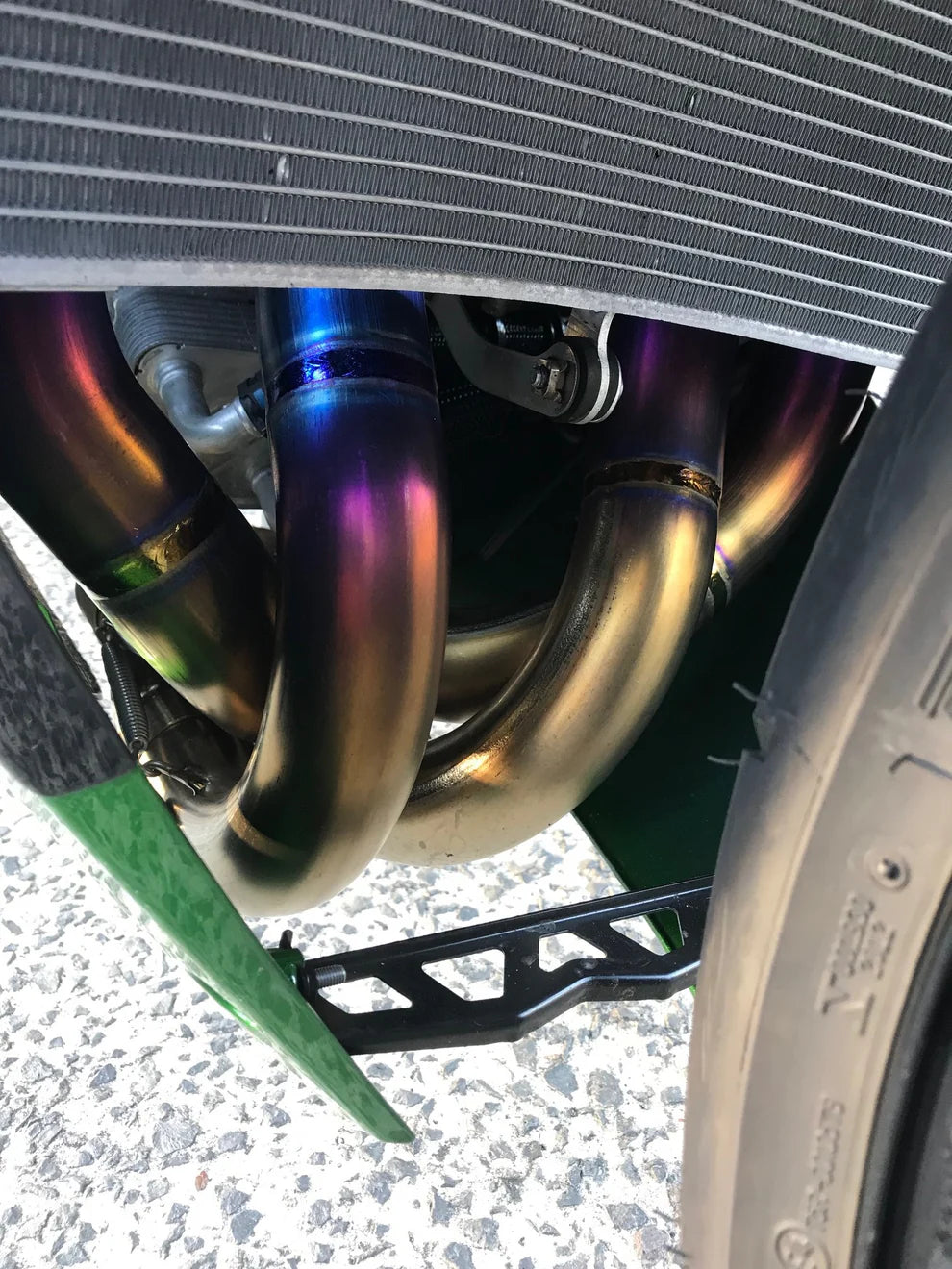 Vandemon - Kawasaki H2 SE SX Vandemon Titanium Exhaust System 2018-23