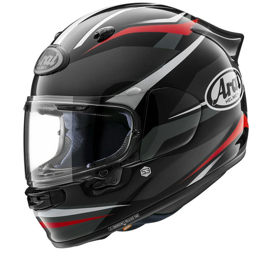 Arai Quantic Ray Helmet - Black/White/Red/Grey