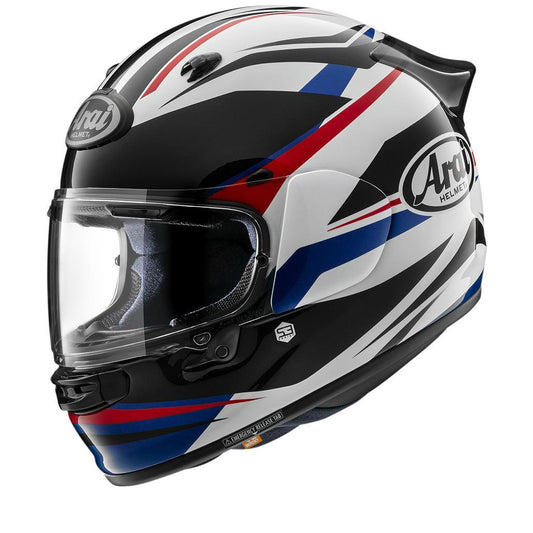 Arai Quantic Ray Helmet - White/Blue/Red/Black
