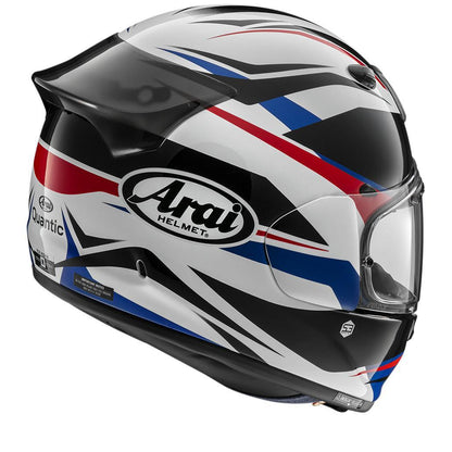Arai Quantic Ray Helmet - White/Blue/Red/Black