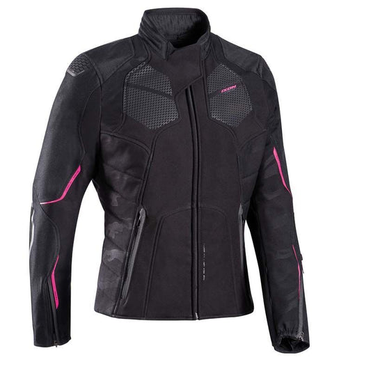 Ixon Womens Cell Black Pink Jacket