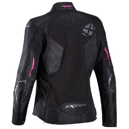 Ixon Womens Cell Black Pink Jacket