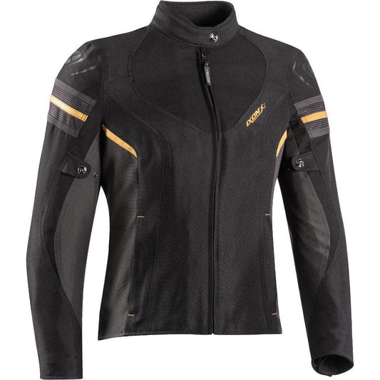 Ixon Ilana Evo Womens Jacket - Black/Anthracite/Gold