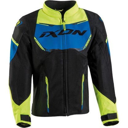 Ixon Striker Air Kids Jacket - Black/Blue/Yellow