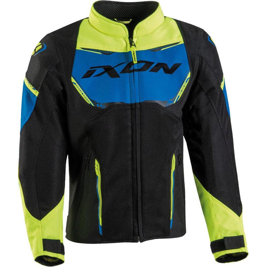 Ixon Striker Air Kids Jacket - Black/Blue/Yellow